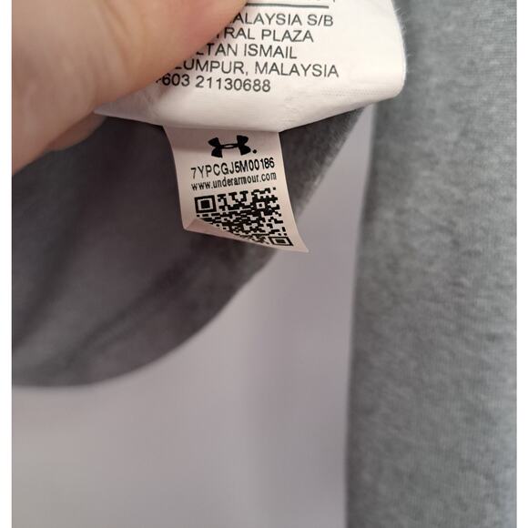 Under Armour Womens Jacket Size XS Gray Orange Sporty Running Workout - Picture 9 of 9